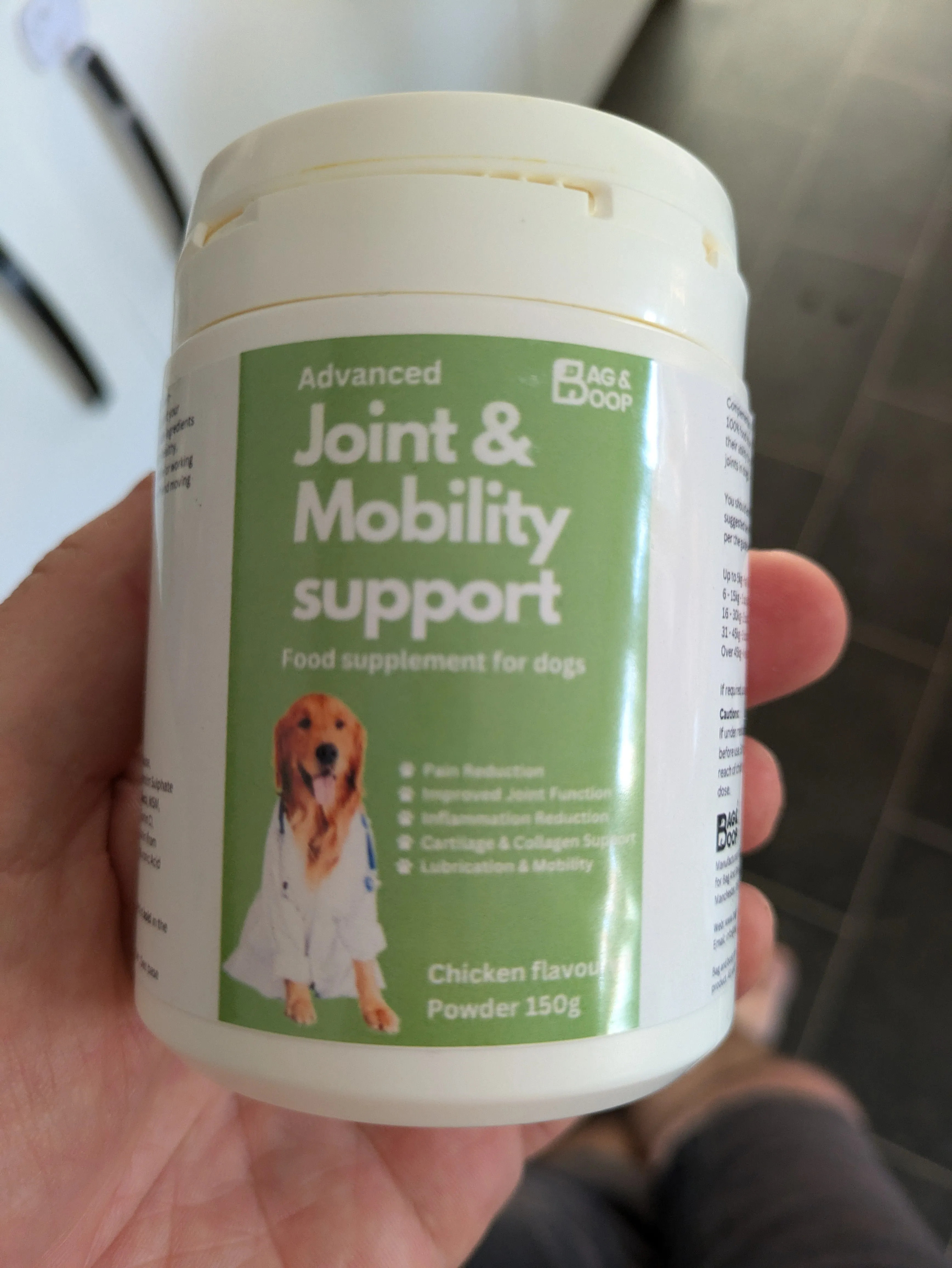 Advanced Joint & Mobility Support For Dogs | Chicken Flavour |