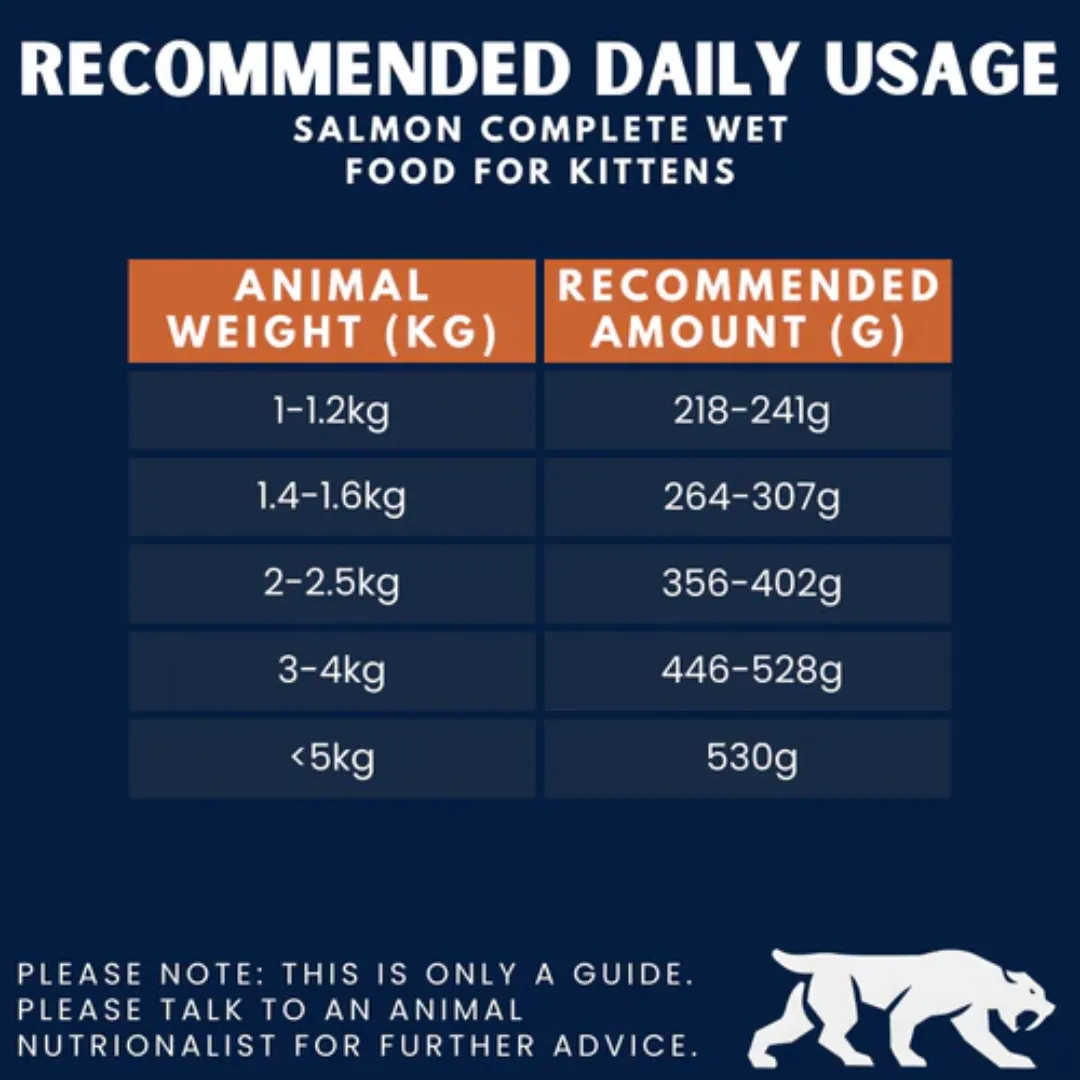 Alpha Spirit Salmon Wet Food for Kittens