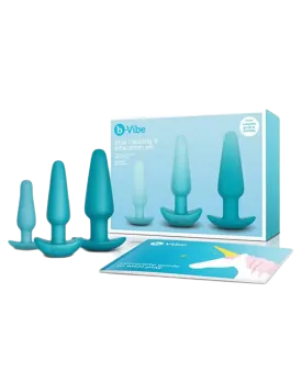 B-vibe Anal Education Set - Teal