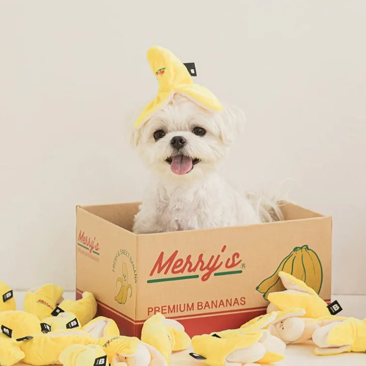 Banana Nosework Dog Toy