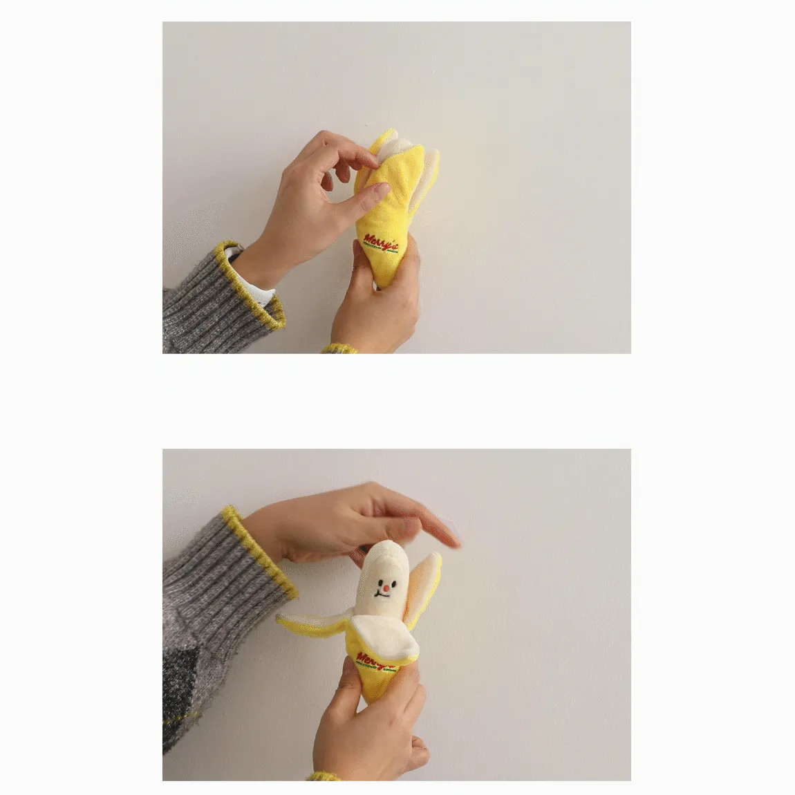 Banana Nosework Dog Toy