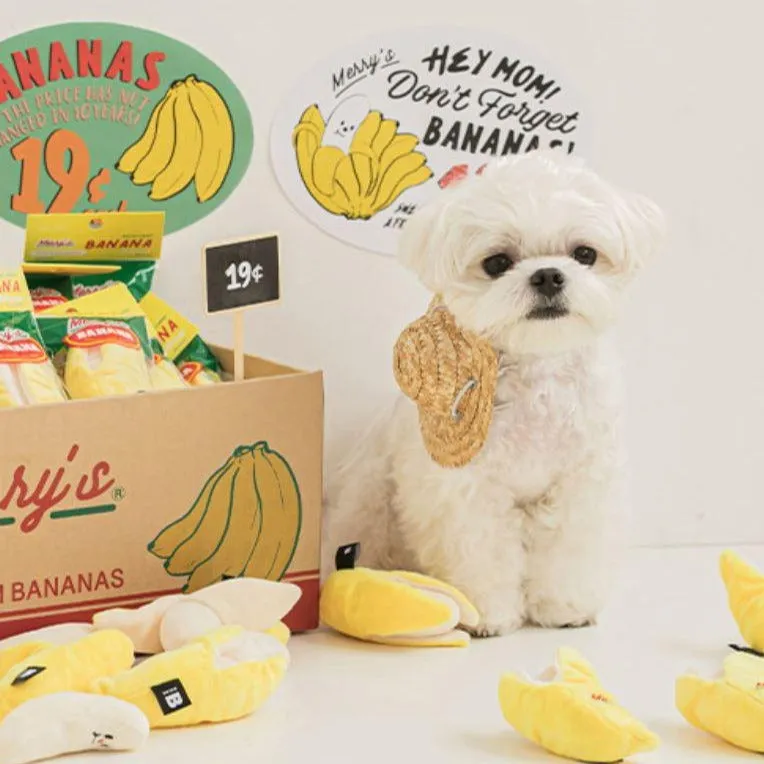 Banana Nosework Dog Toy