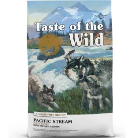 'BUNDLE DEAL/FREE TREAT': Taste of the Wild Pacific Stream PUPPY with Smoked Salmon Grain Free Dry Dog Food