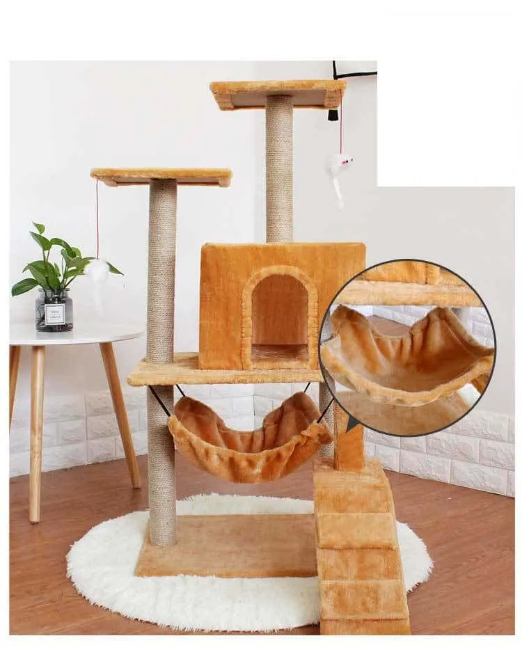 Cat Tree Climbing Scratching Column