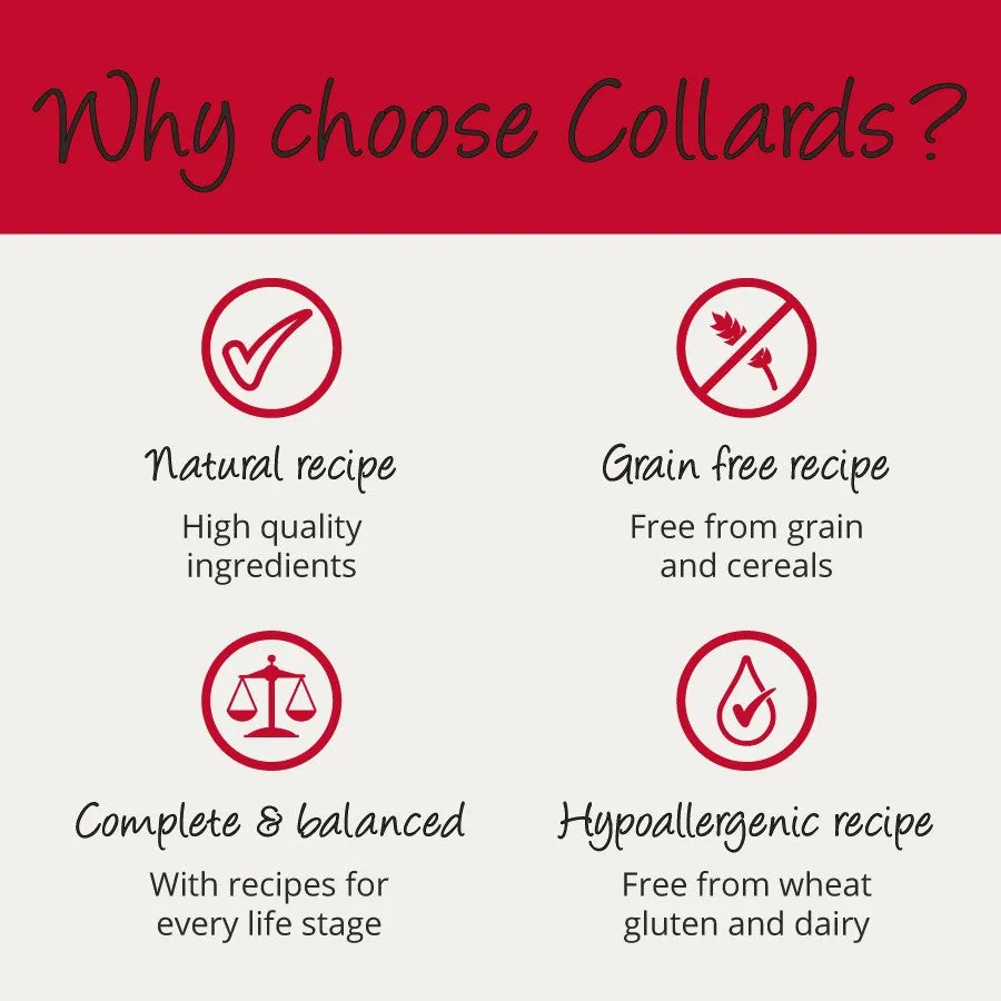 Collards Grain Free Chicken Wet Puppy Food - 7 x 395g Trays