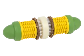 Cravin’ Corncob Treat Ring Dog Toy