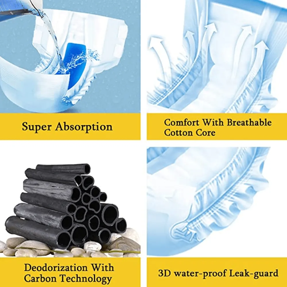 Dono Urine Deodorization with Carbon Technology Diaper for Male Dogs (30x48cm)