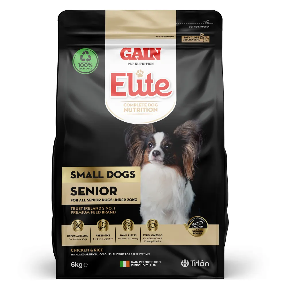 GAIN Elite - Small Dog - Senior