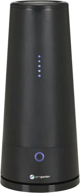 GermGuardian Tabletop Air Purifier & Sanitizer for Pets, Cooking, Laundry, Diapers, Room, Air Freshener for Small Rooms, Black, GG3000BCA