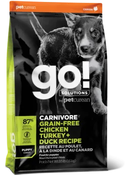 Go! Carnivore Grain Free - Puppy - Chicken, Turkey, Duck