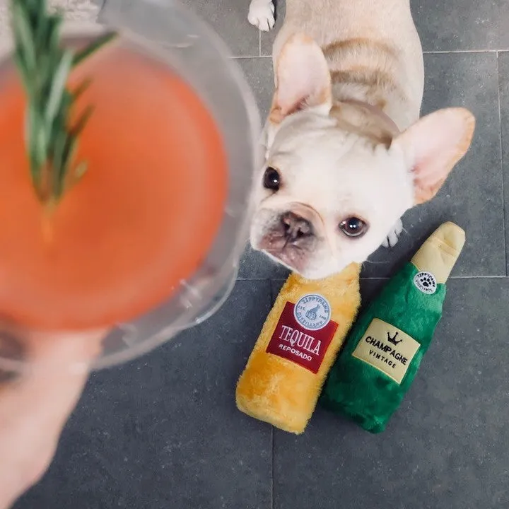 Happy Hour Crusherz Dog Toy - Tequila