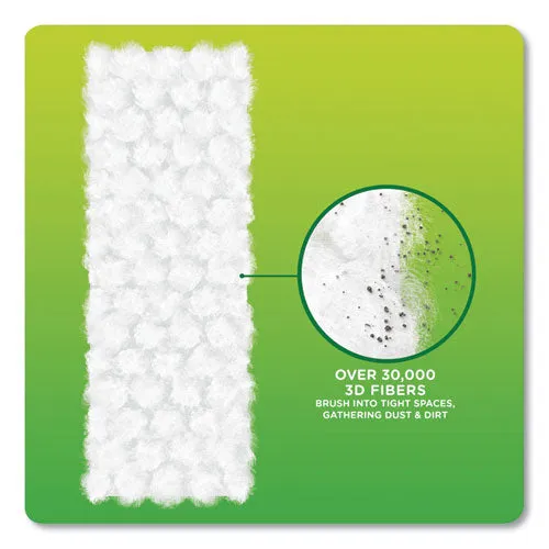Heavy-duty Dry Refill Cloths, White, 11 X 8.5, 32/pack
