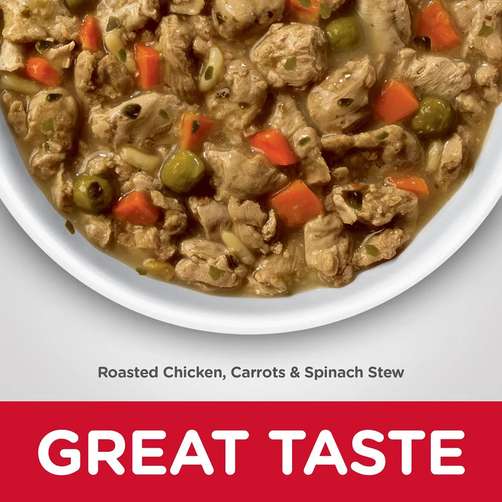 Hill's Science Diet Adult 7  Healthy Cuisine Chicken & Carrots Stew Canned Dog Food, 354g