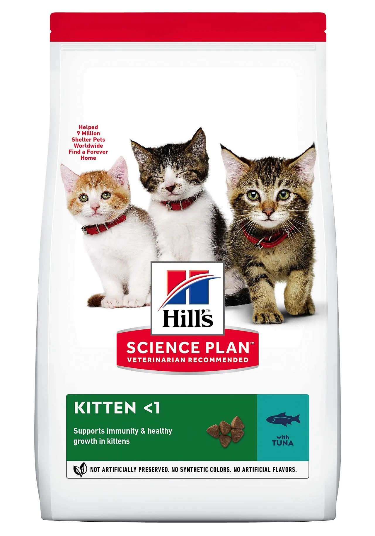 Hill's Science Plan Kitten Dry Food Tuna Flavour
