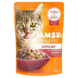 Iams Delights Senior Chicken - Pouch 85g