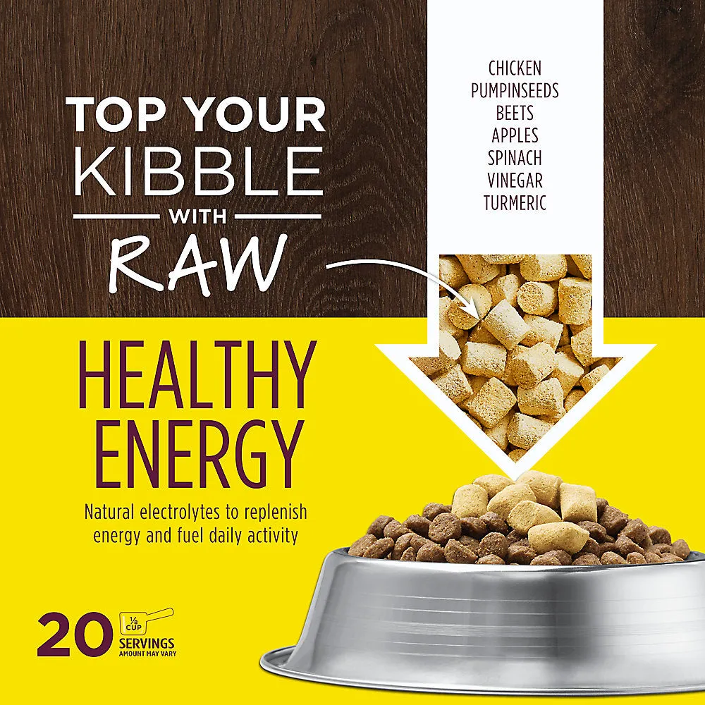Instinct Raw Boost Mixers Healthy Energy Freeze-Dried, Dog Food Topper, 5.5-oz Bag