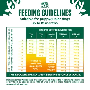 James Wellbeloved Puppy Grain Free Turkey