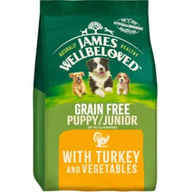 James Wellbeloved Puppy Grain Free Turkey