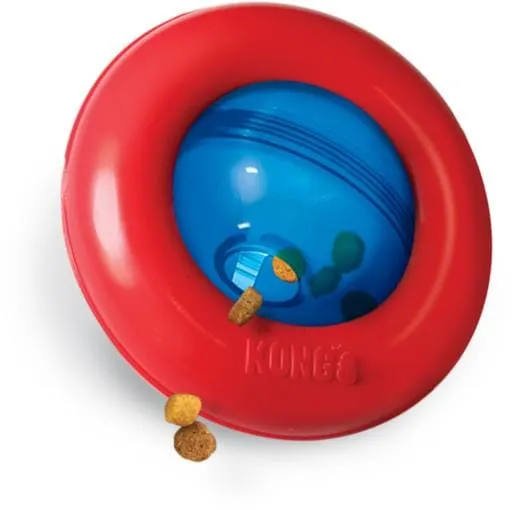 Kong Gyro Interactive Treat and Food Dispensing Strong and Sturdy Dog Toy - Large