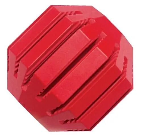 Kong Stuff-A-Ball Treat Dispensing Natural Durable Rubber Dog Toy - Red
