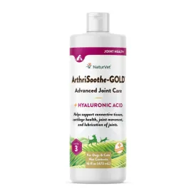 NaturVet Arthrisoothe-Gold Liquid 16-oz, Dog Supplement