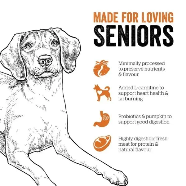 Now Fresh Turkey, Salmon & Duck Recipe Senior Dry Dog Food, 22lb