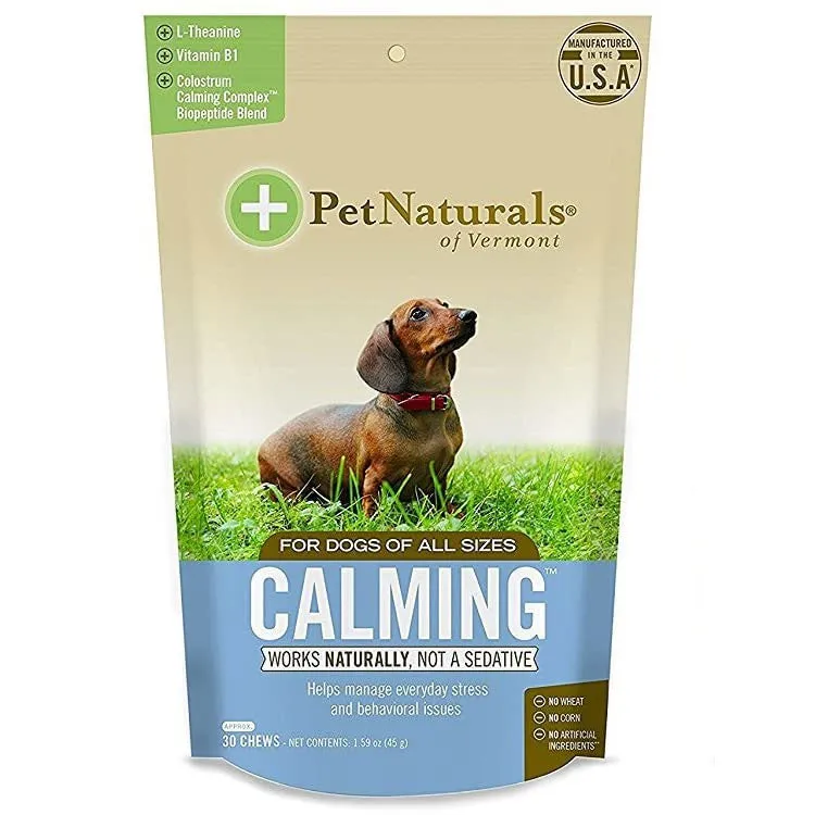 Pet Naturals of Vermont Calming Dog Chews