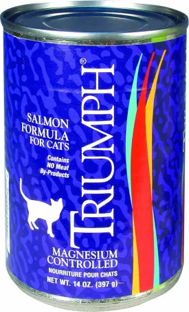Triumph Salmon Canned Cat Food, Case Of 12, 13.2 Oz
