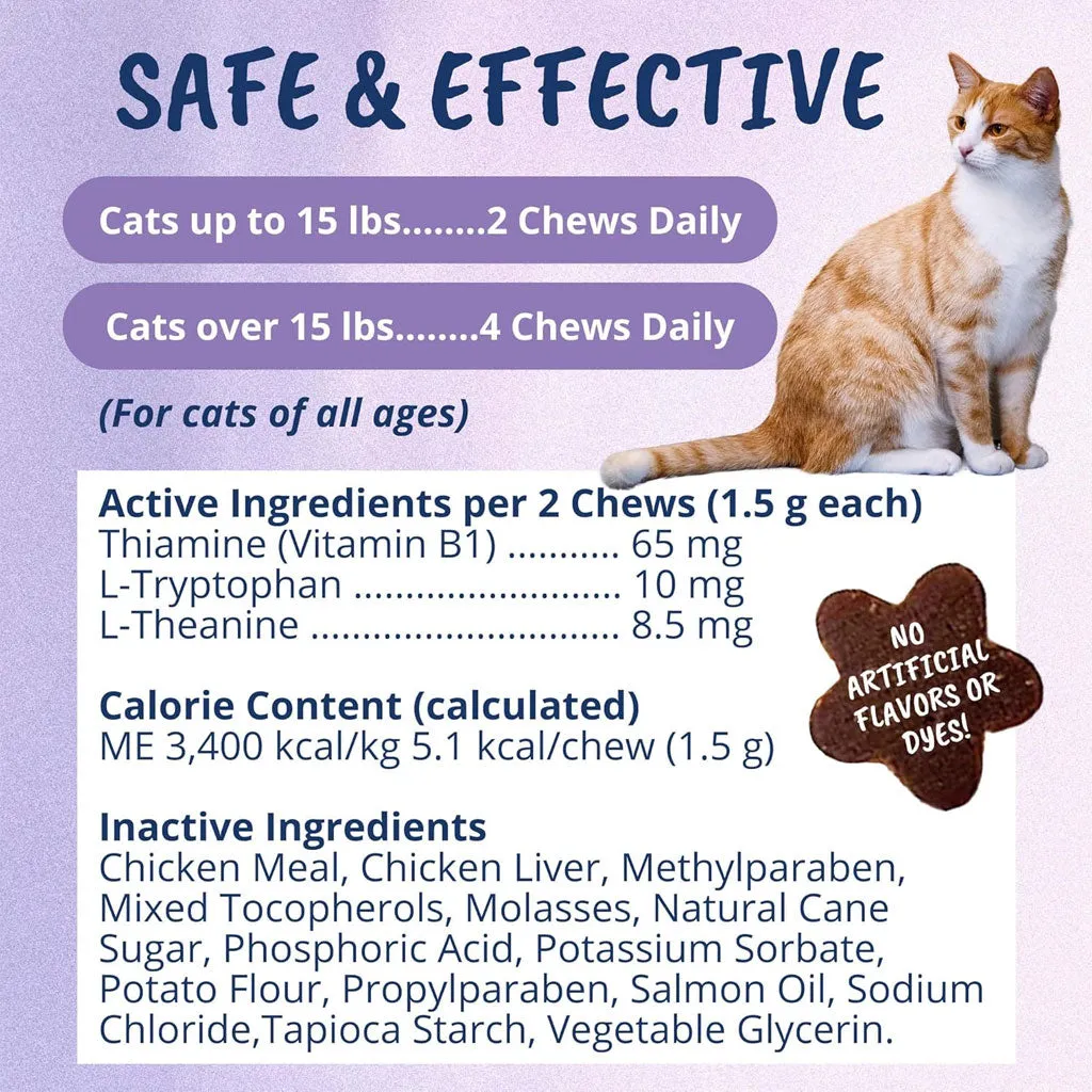 Under the Weather Calming Soft Chews for Cats, 60 count